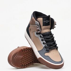 Supra Vaider Cw Shoes (chanterelle/bone) Sz 14 Men’s Hightop Sneaker LNC